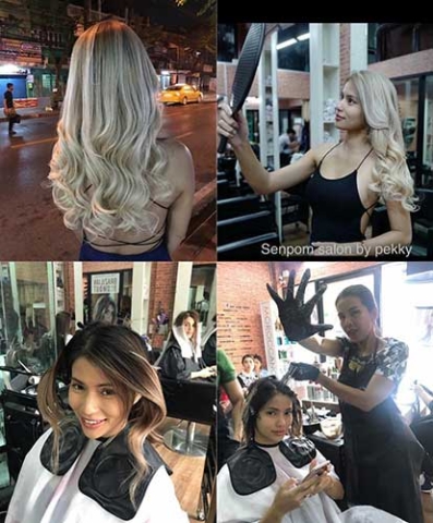 High Quality Micro Ring Hair Extensions in Bangkok