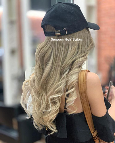 Blond Balayage Color Specialist in Bangkok