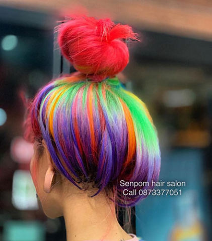 Fashion Hair Color in Bangkok